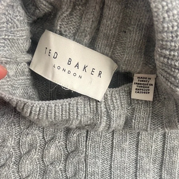 NWOT Ted Baker Joilla Wool Cashmere Blend Sweater - Picture 7 of 14